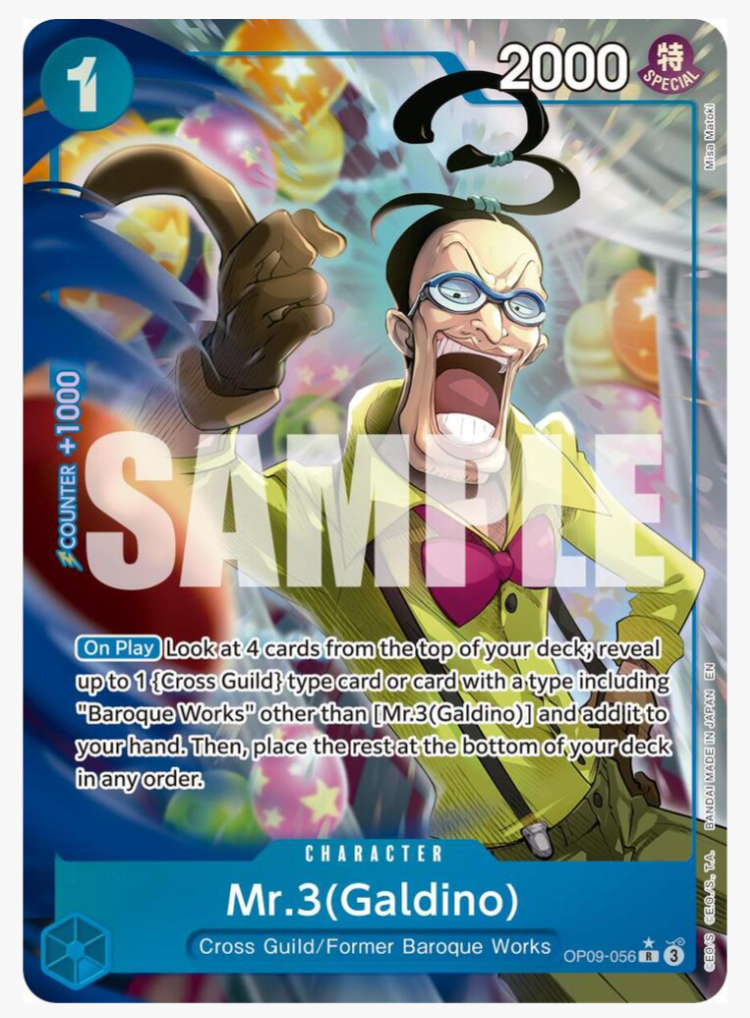 Mr.3(Galdino) (OP09-056) (Alternate Art) [Premium Booster -The Best- Vol. 2]