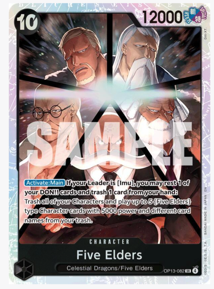 Five Elders [Carrying On His Will]