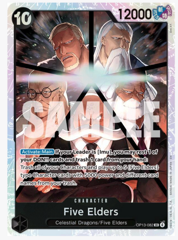 Five Elders [Carrying On His Will]