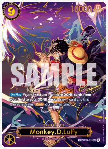 Monkey.D.Luffy (OP09-119) (SP) [Carrying On His Will]
