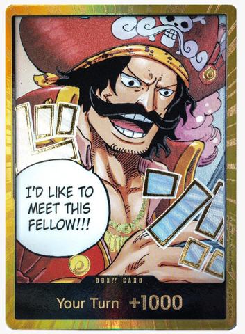 DON!! Card (Gol.D.Roger) (Gold) [Carrying On His Will]