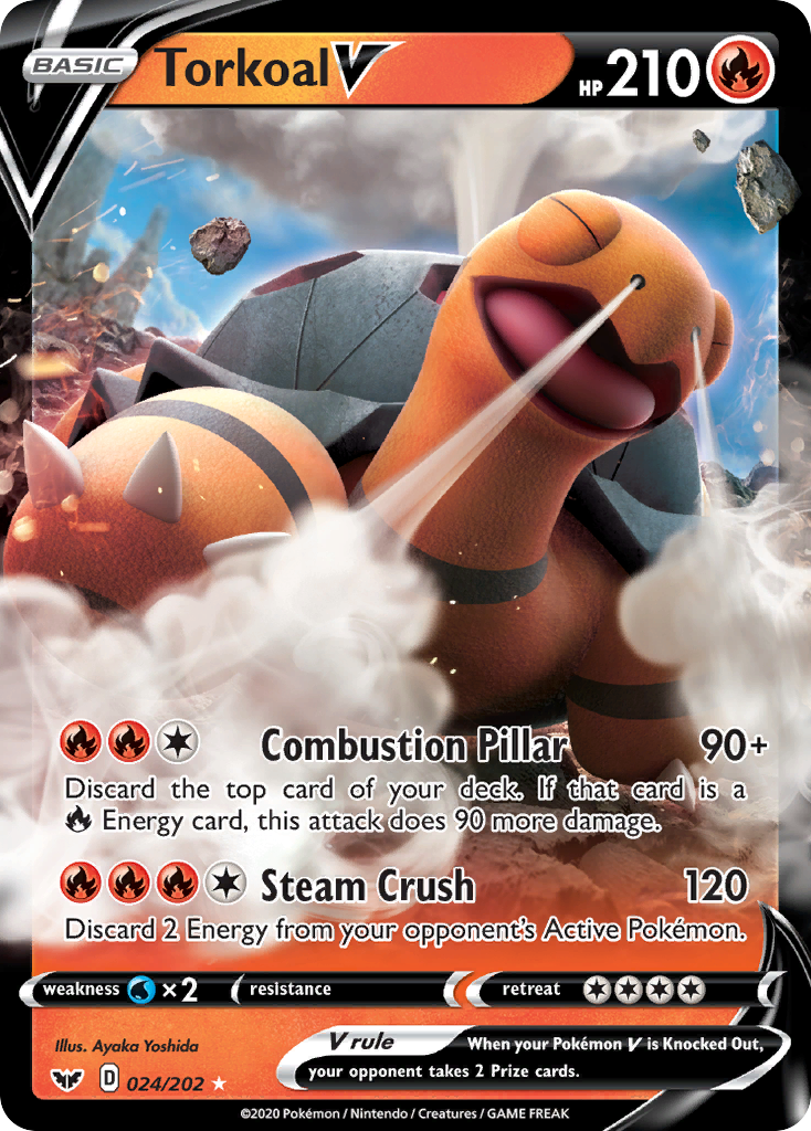 pokemon set with 202 cards Sword & Shield Evolution - Orbeetle Dottler & Blipbug - 19/202 When the massive Pokmon Snorlax goes through a Gigantamax transformation Pokemon Sword & Shield Base