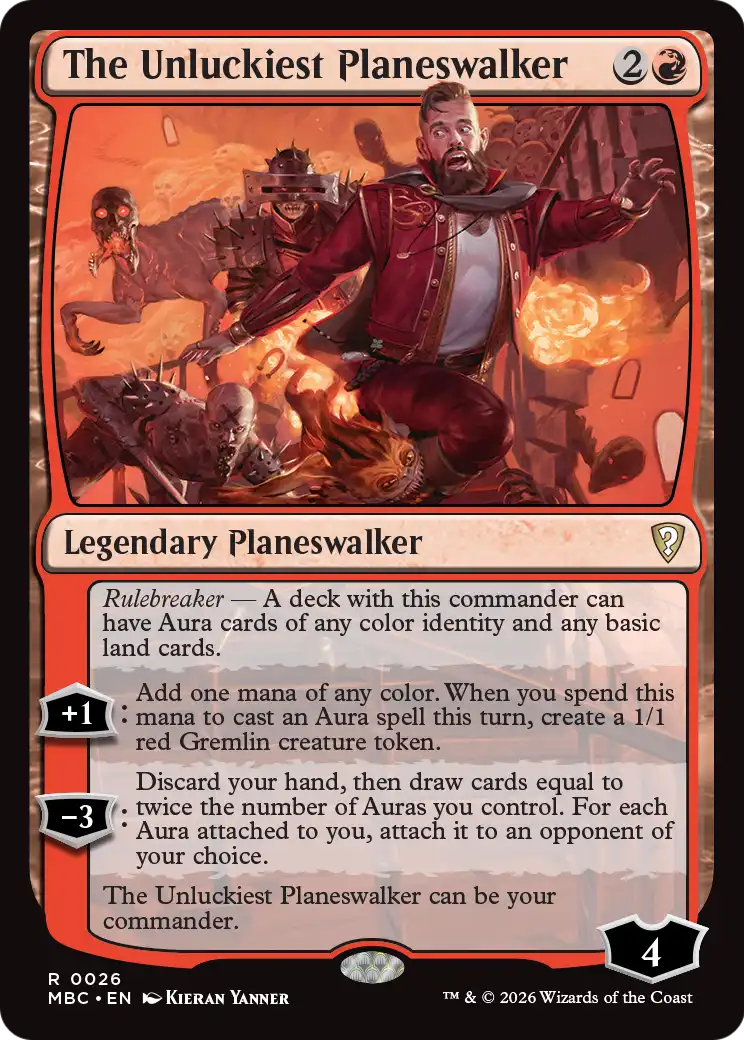 The Unluckiest Planeswalker [Mystery Booster: Commander Edition]