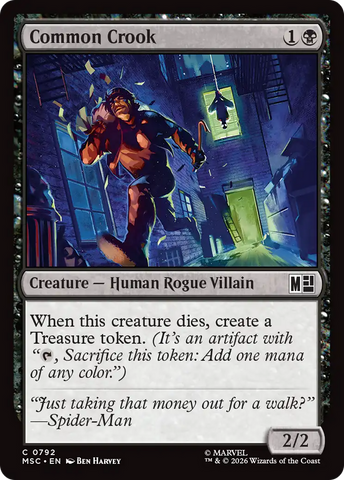 Common Crook [Marvel Super Heroes Commander]