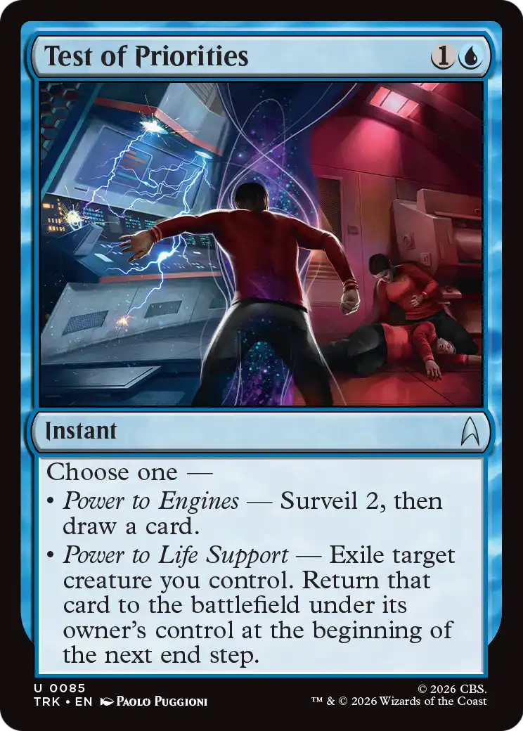 Test of Priorities [Star Trek]