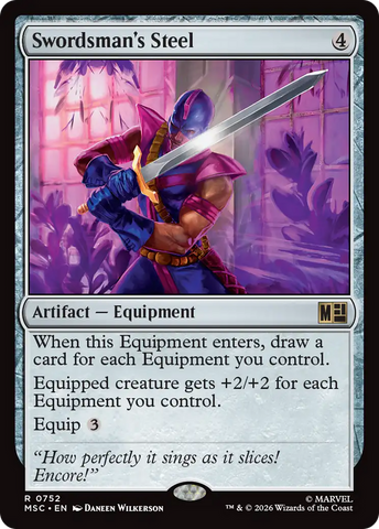Swordsman's Steel [Marvel Super Heroes Commander]