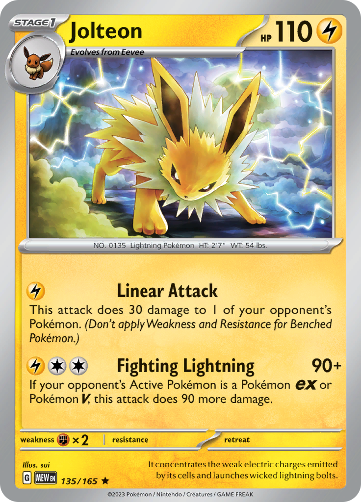 Jolteon (135/165) [Scarlet & Violet 151]