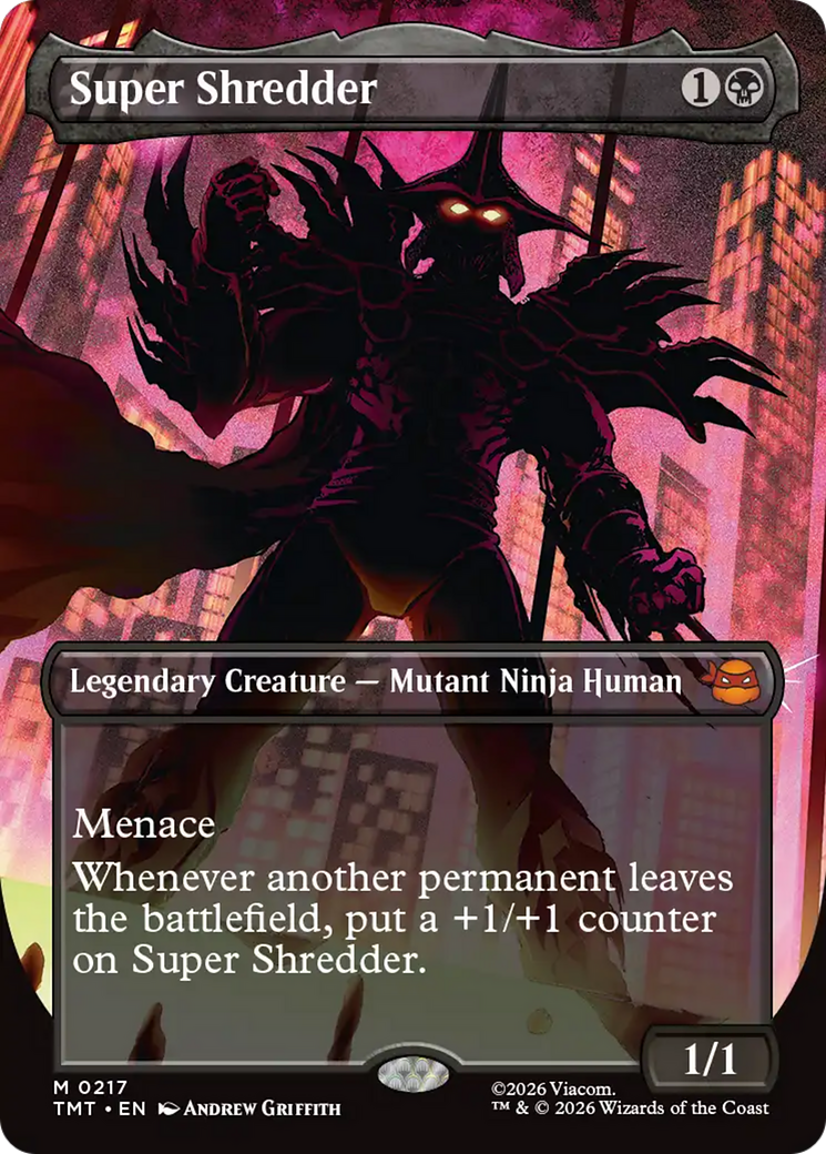 Super Shredder (Borderless) [Teenage Mutant Ninja Turtles]