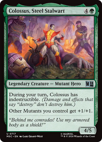 Colossus, Steel Stalwart [Marvel Super Heroes Commander]