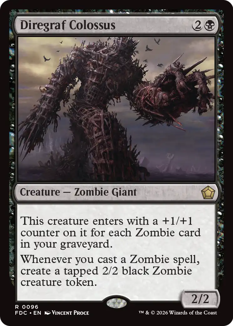 Diregraf Colossus [Foundations Commander]