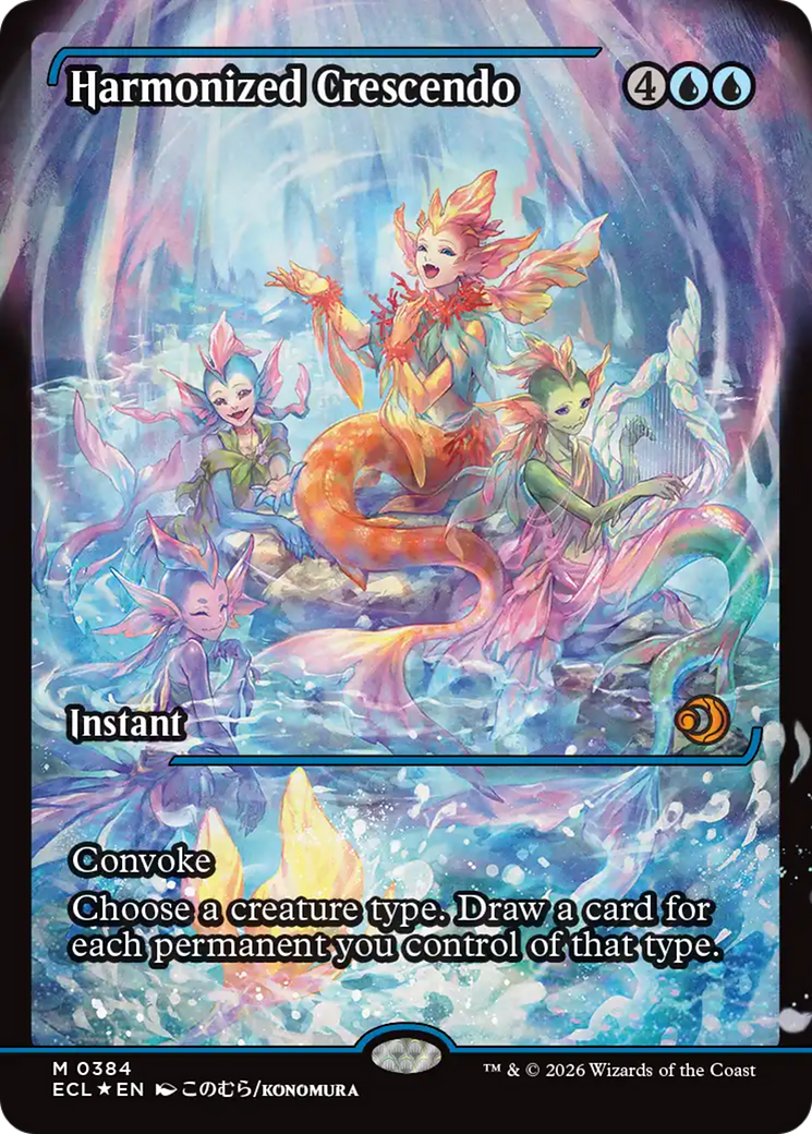 Harmonized Crescendo (0384) (Showcase) [Lorwyn Eclipsed]