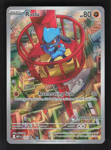 Riolu (010) (Pokemon Center Exclusive) [Mega Evolution Promo]