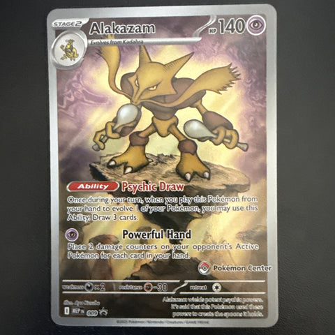 Alakazam (009) (Pokemon Center Exclusive) [Mega Evolution Promo]