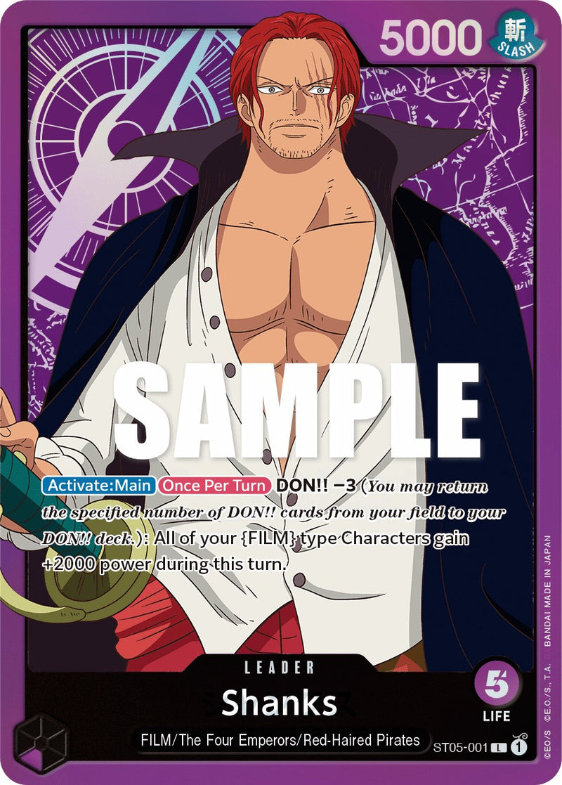 Shanks [Starter Deck: Film Edition]