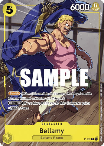 Bellamy (Pirates Party Vol. 4) [One Piece Promotion Cards]