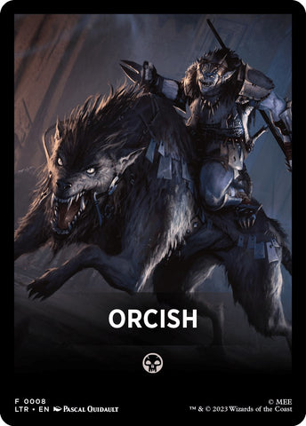 Orcish Theme Card [The Lord of the Rings: Tales of Middle-Earth]
