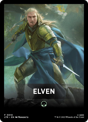 Elven Theme Card [The Lord of the Rings: Tales of Middle-Earth]