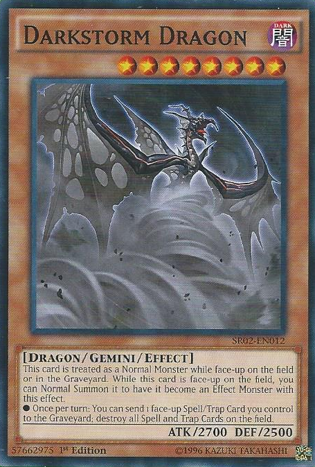 Darkstorm Dragon [SR02-EN012] Common