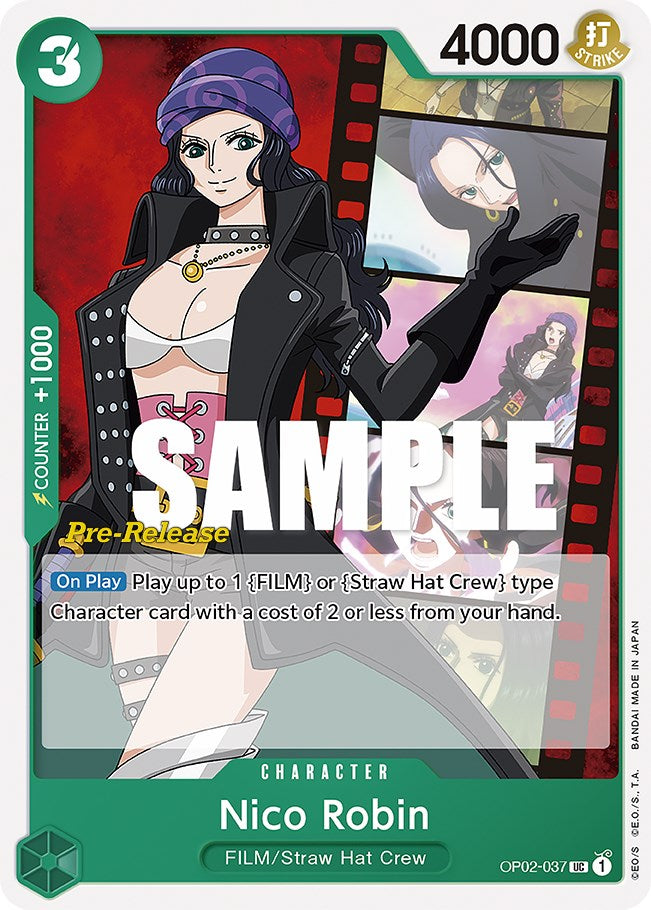 Nico Robin [Paramount War Pre-Release Cards]