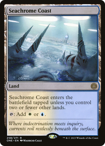Seachrome Coast [Phyrexia: All Will Be One]