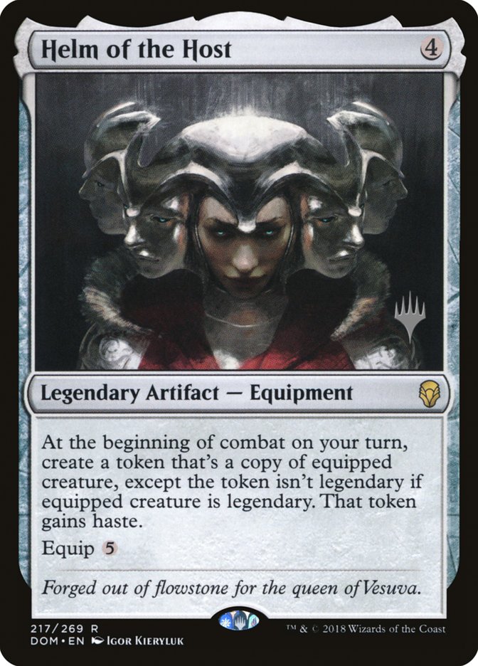 Helm of the Host (Promo Pack) [Dominaria Promos]