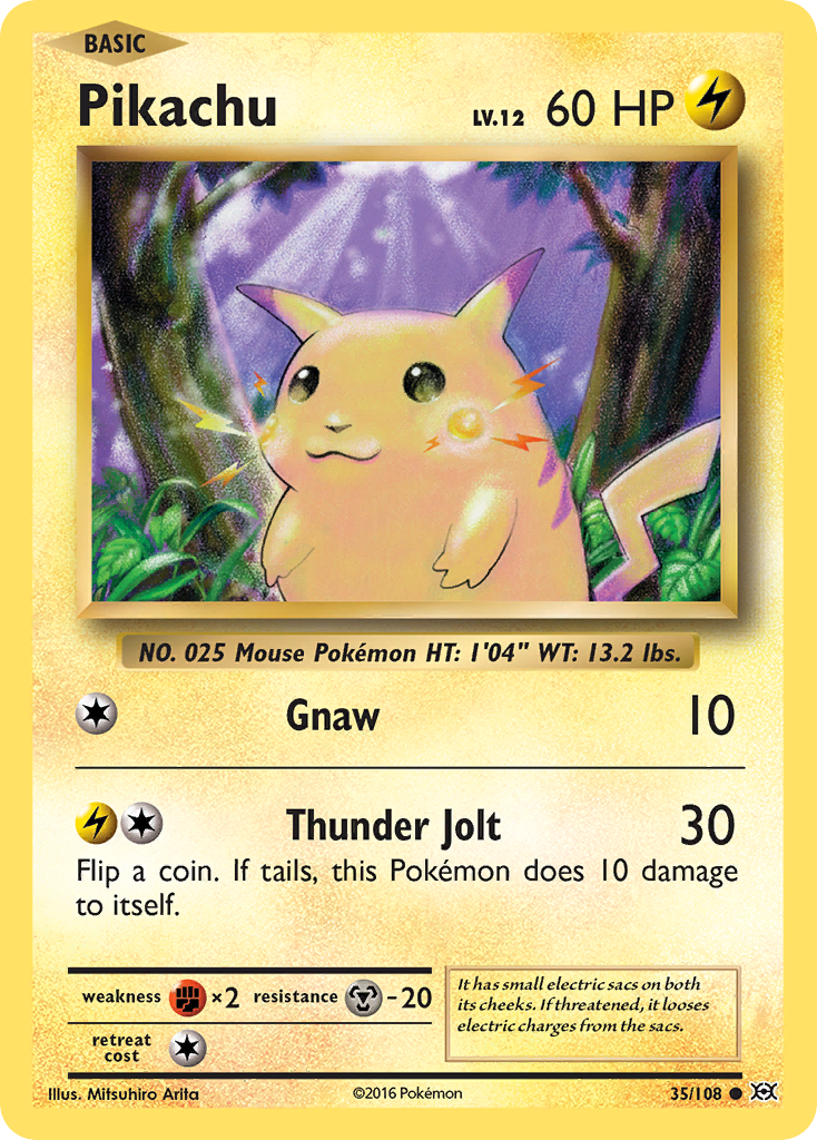 Pikachu (35/108) [XY: Evolutions]