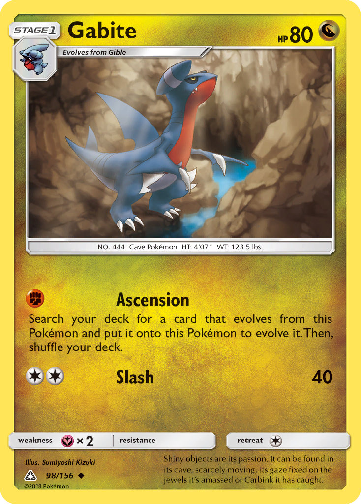 Gabite (98/156) [Sun & Moon: Ultra Prism]